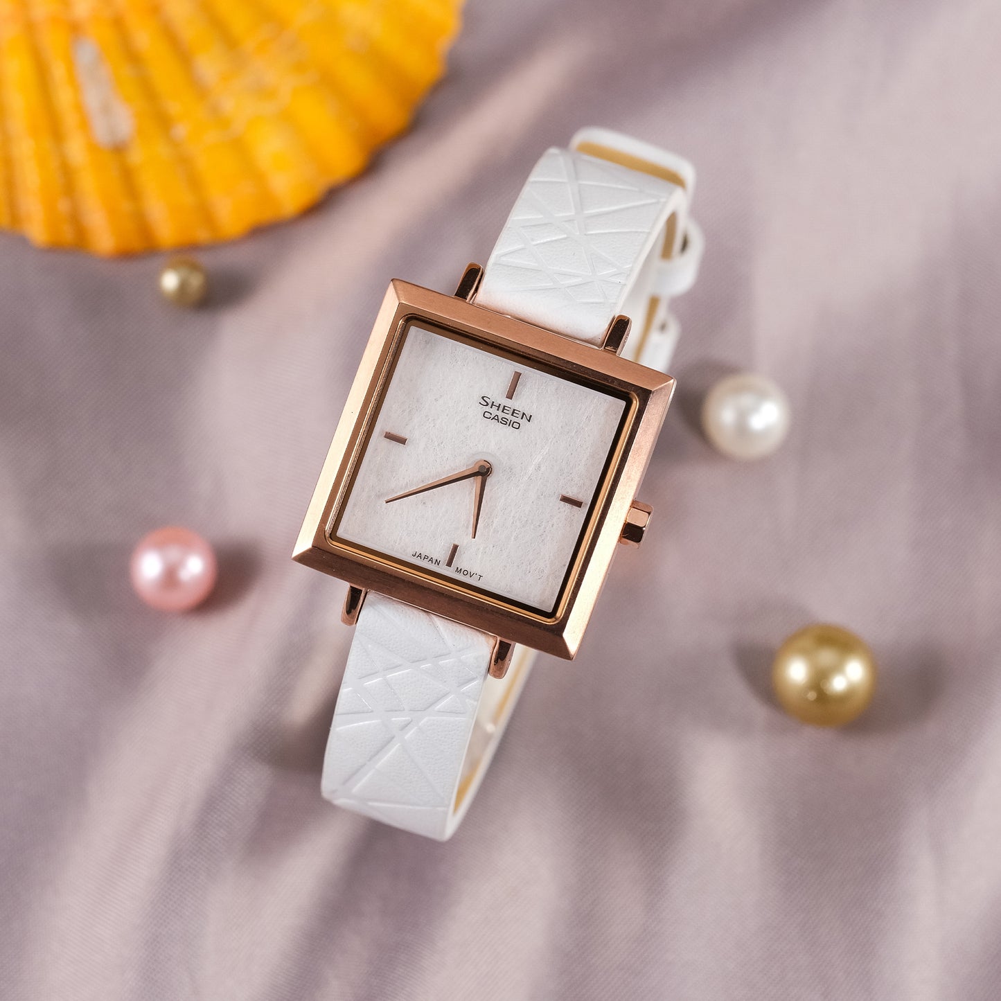Casio watch:pointer SHE-C151PGL-7AUPFP