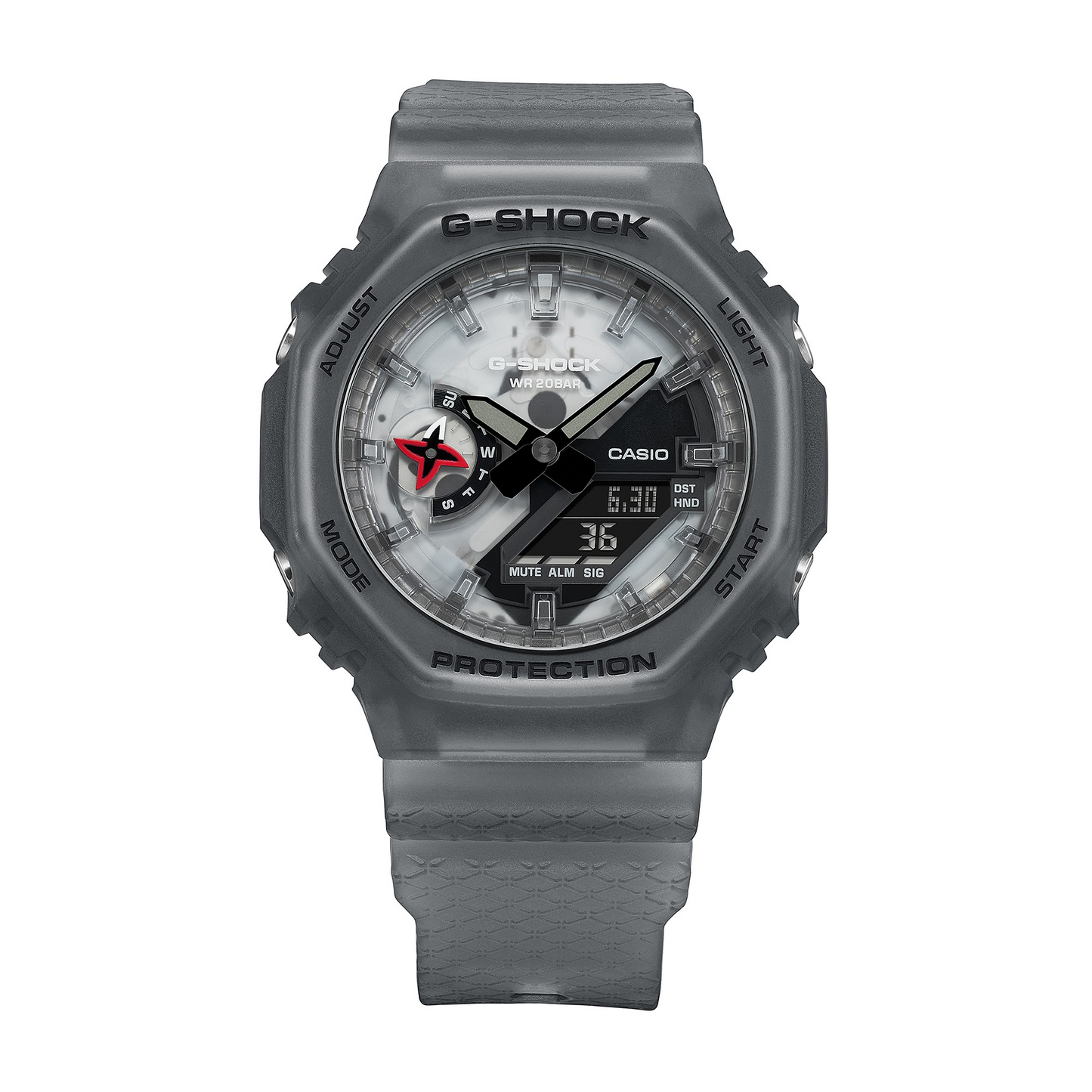 Casio Watch:ANALOG-DIGITAL 2100 Series GA-2100NNJ-8A