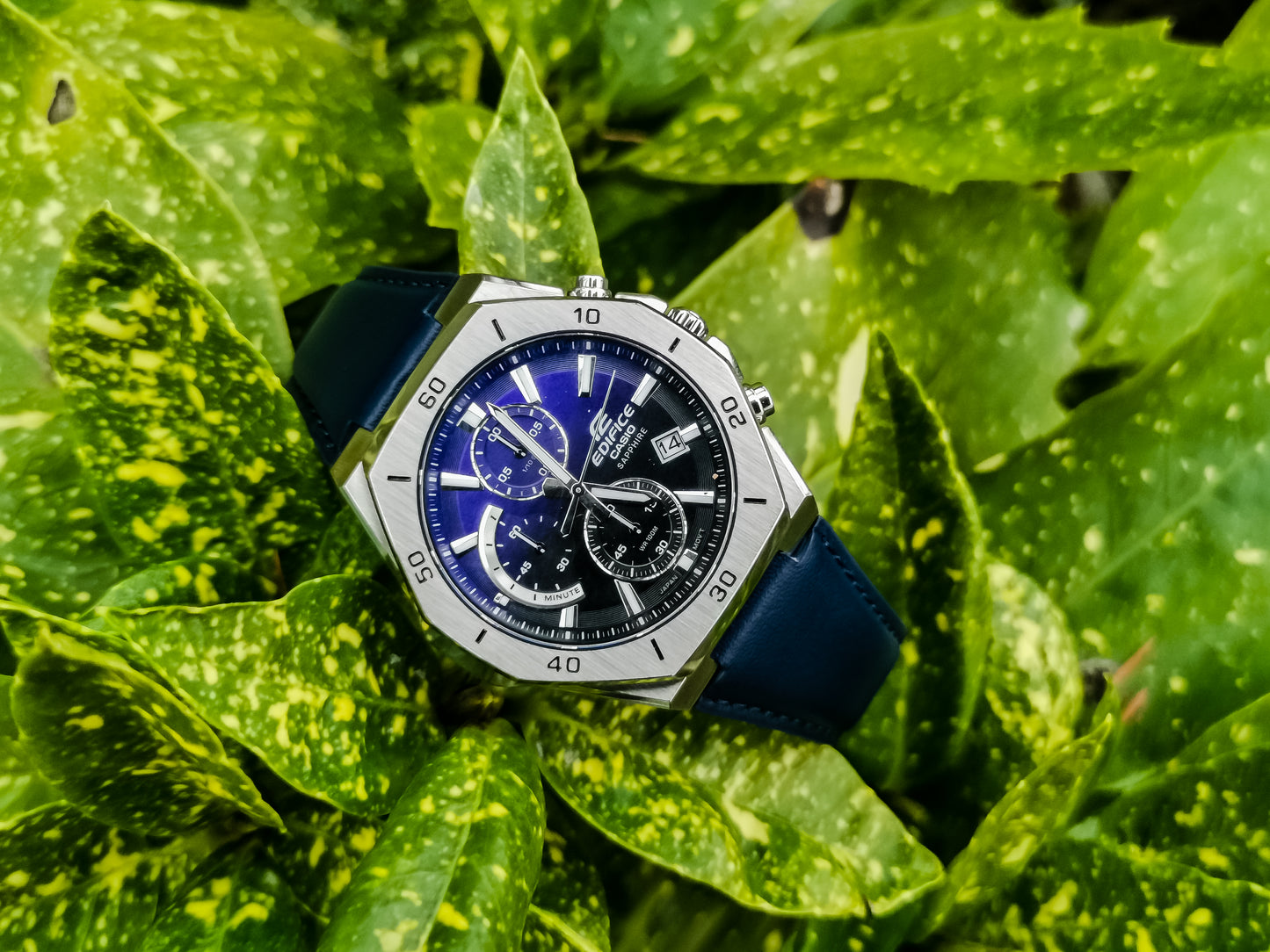Casio Watch:Standard chronograph watch EFB-680L-2AV