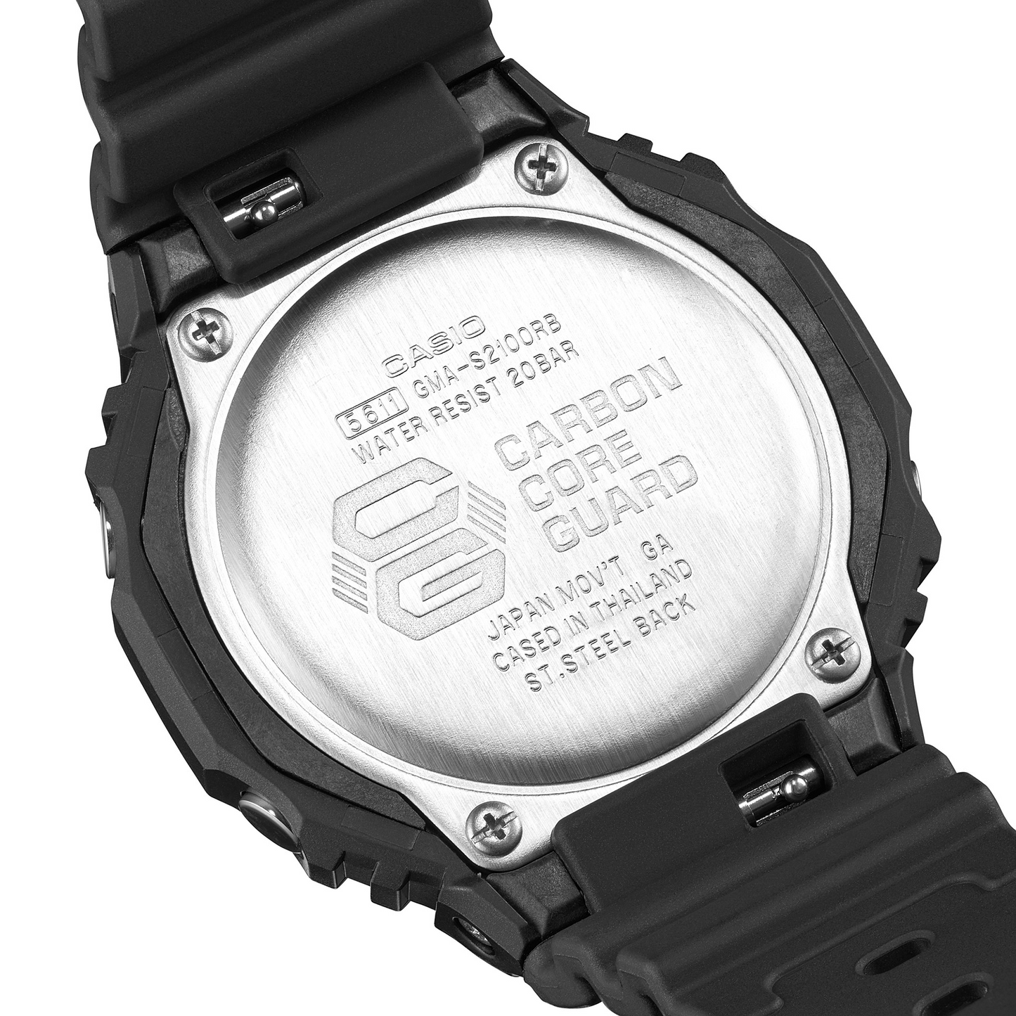 Casio watch:LCD pointer double display lady GMA-S2100RB-1A