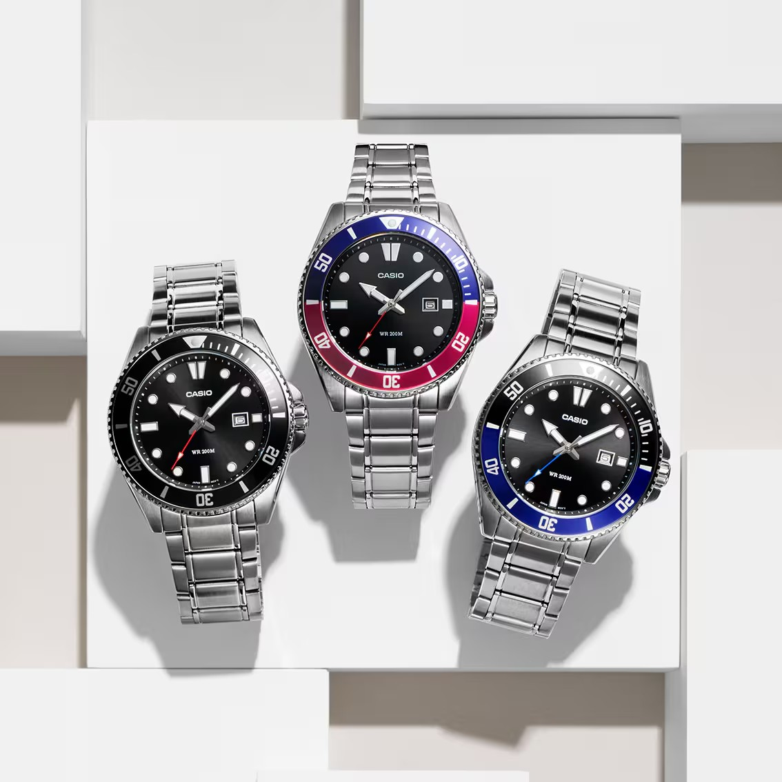 Casio watch:STANDARD MDV-107D-1A2V