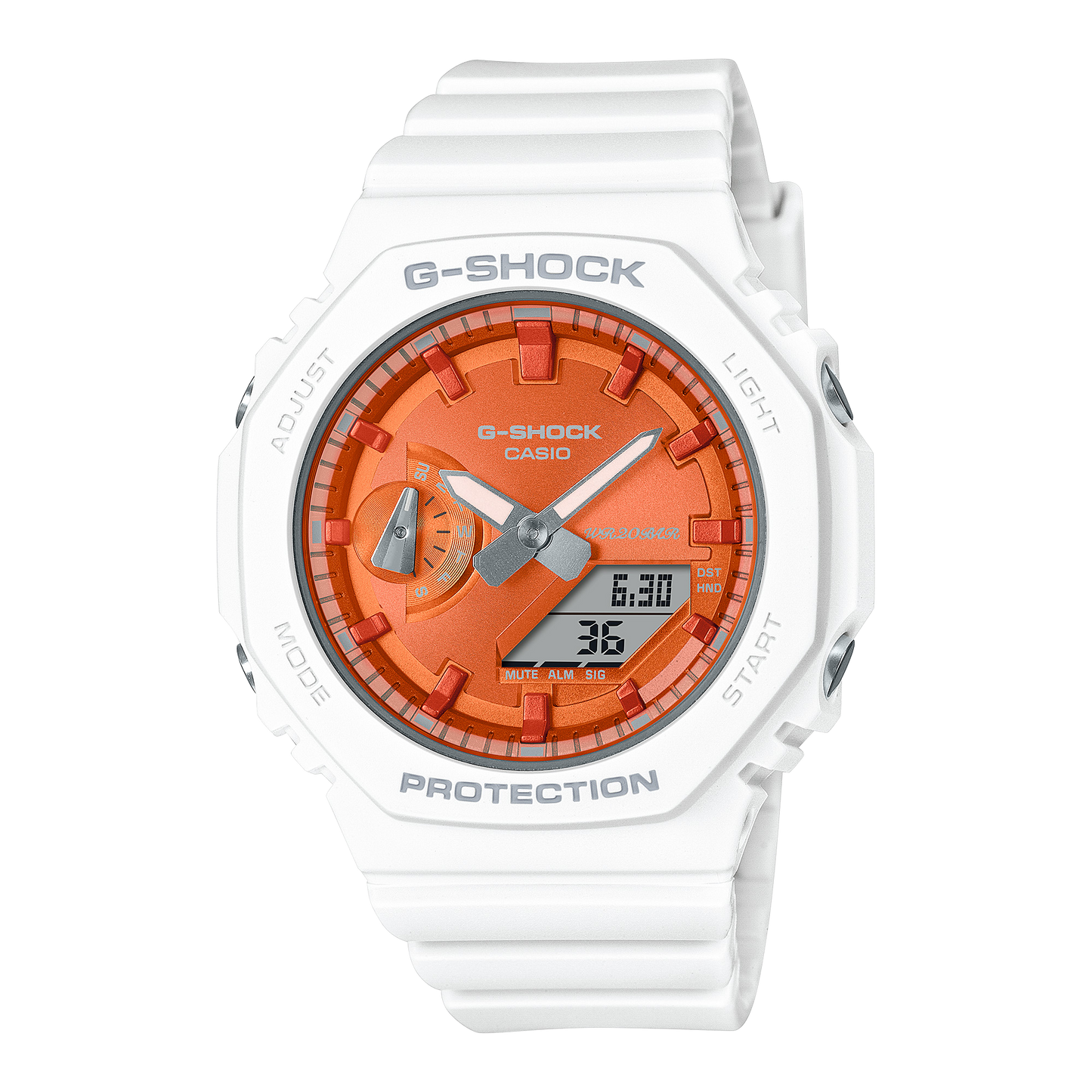 Casio watch:LCD pointer double display lady GMA-S2100WS-7A