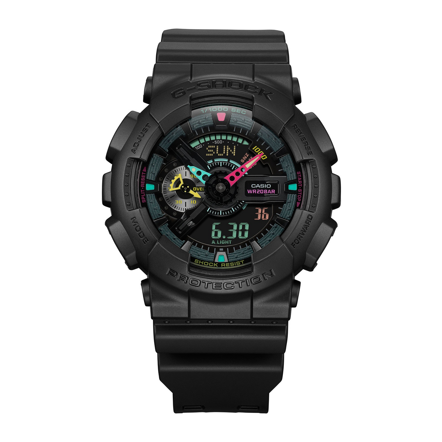 Casio Watch:ANALOG-DIGITAL 110 SERIES GA-110MF-1A