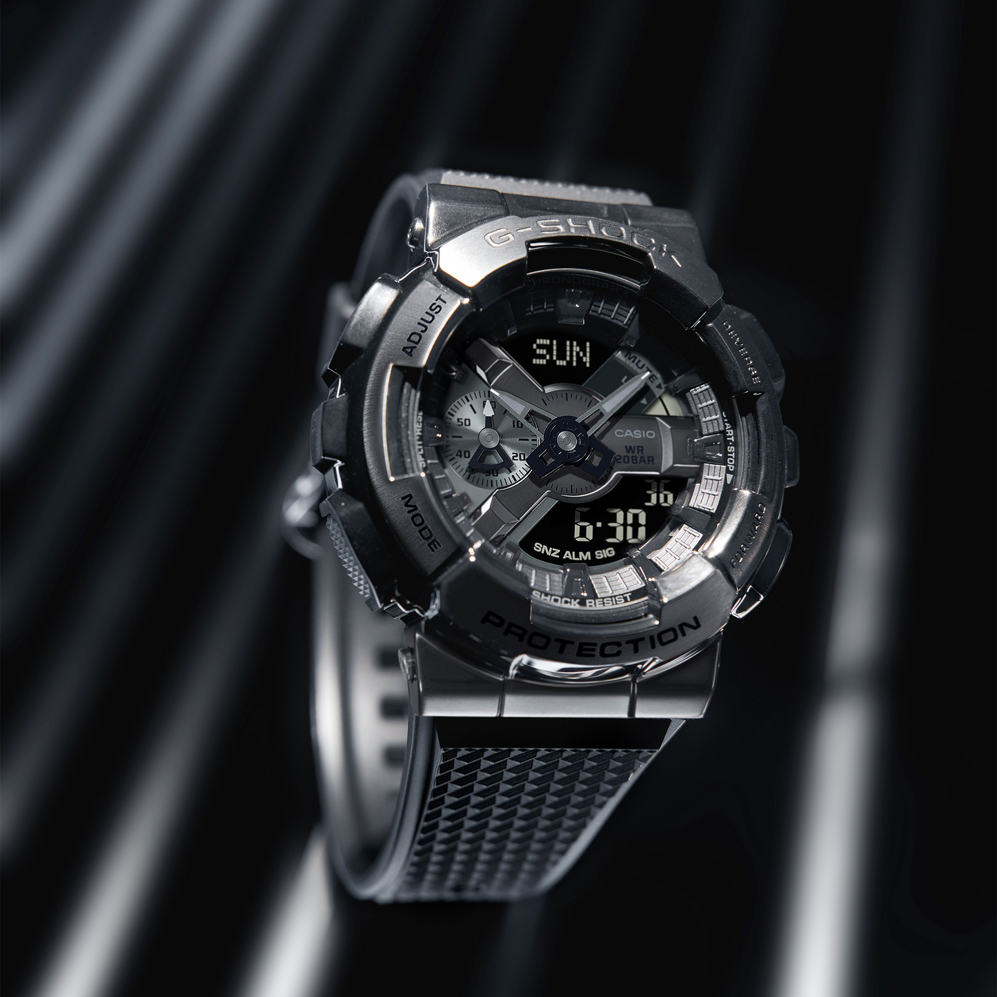 Casio Watch G-STEEL 110 SERIES GM-110BB-1A