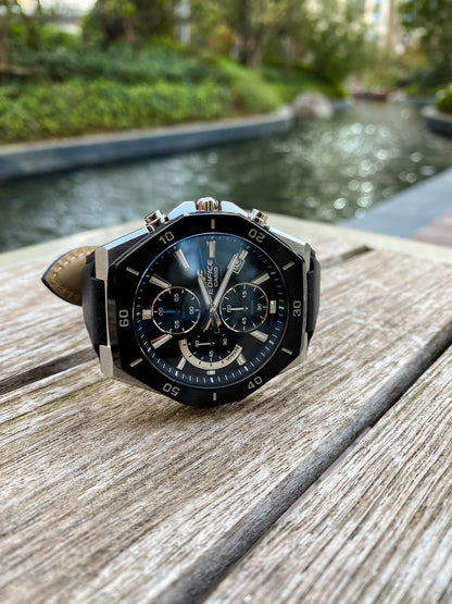 Casio Watch:Standard chronograph watch EFB-680BL-1AV