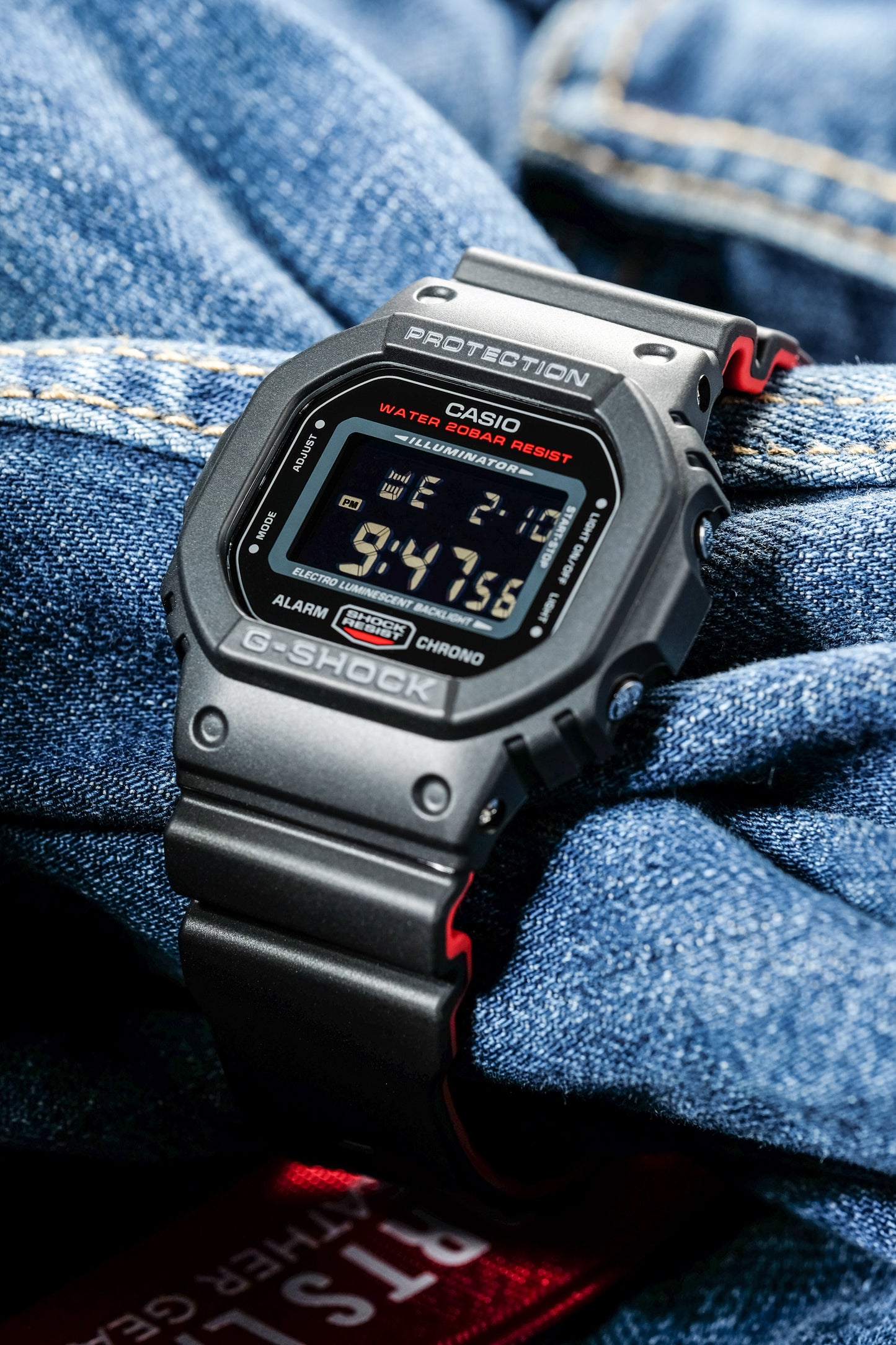 Casio Watch:DIGITAL 5600 SERIES DW-5600HR-1