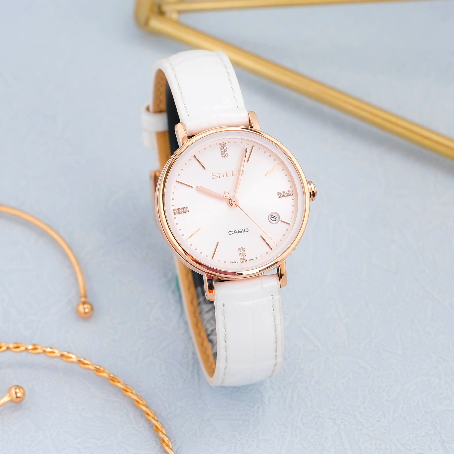 Casio watch:SHE-4048PGL-7A