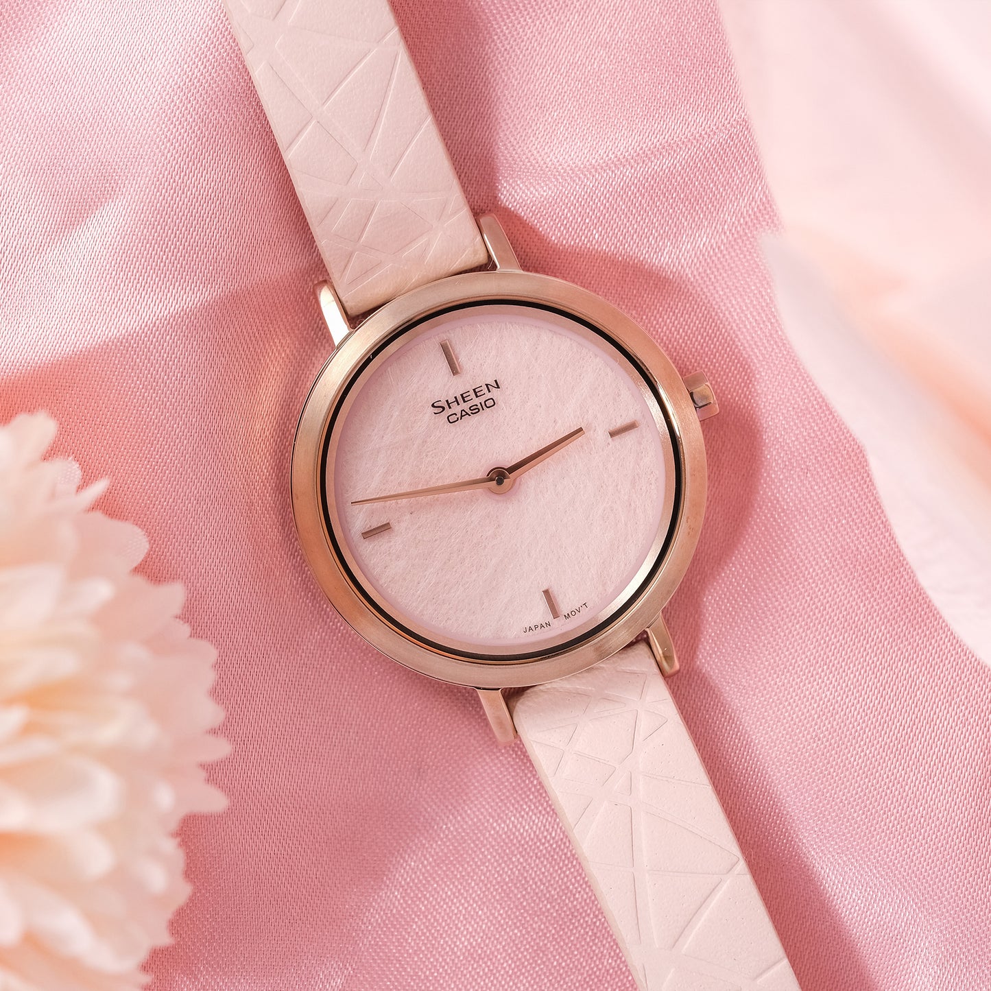 Casio watch:pointer SHE-C150CGL-4AUPFP