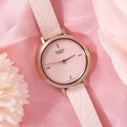 Casio watch:pointer SHE-C150CGL-4AUPFP