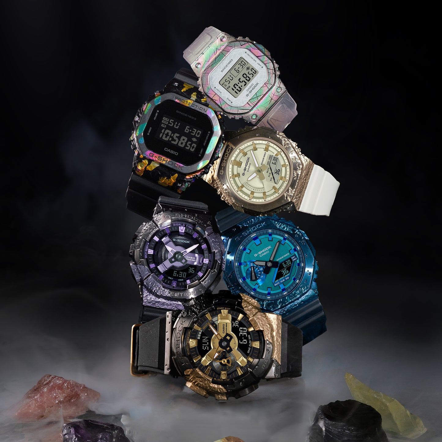 G-SHOCK 40th Anniversary Adventure Stone Series LCD 5600 Series
