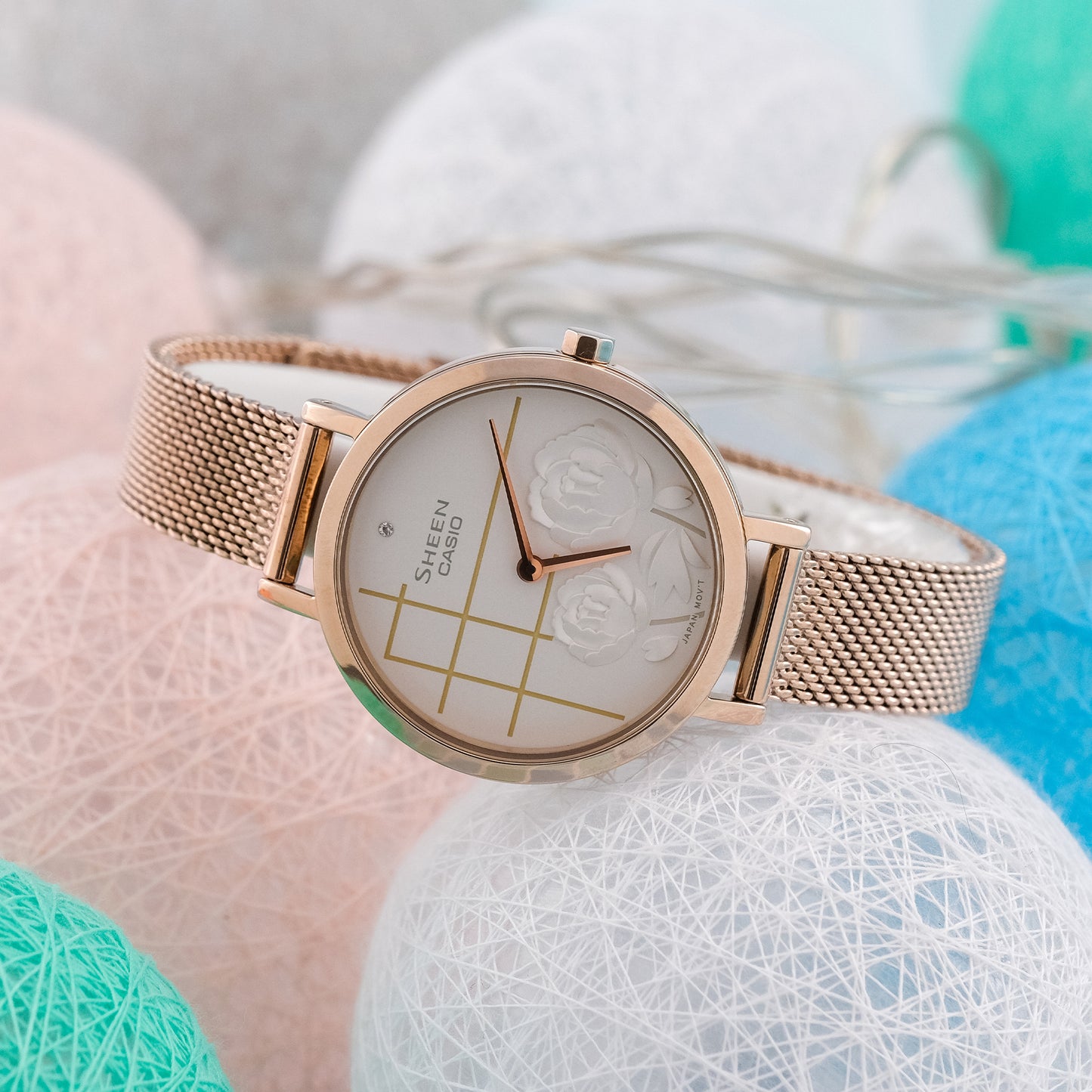 Casio watch:pointer SHE-C140CGM-7AUPFH