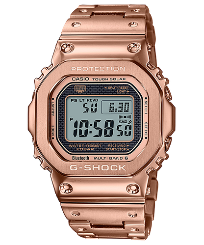 Casio watch:All-metal GMW-B5000 series GMW-B5000GD-4