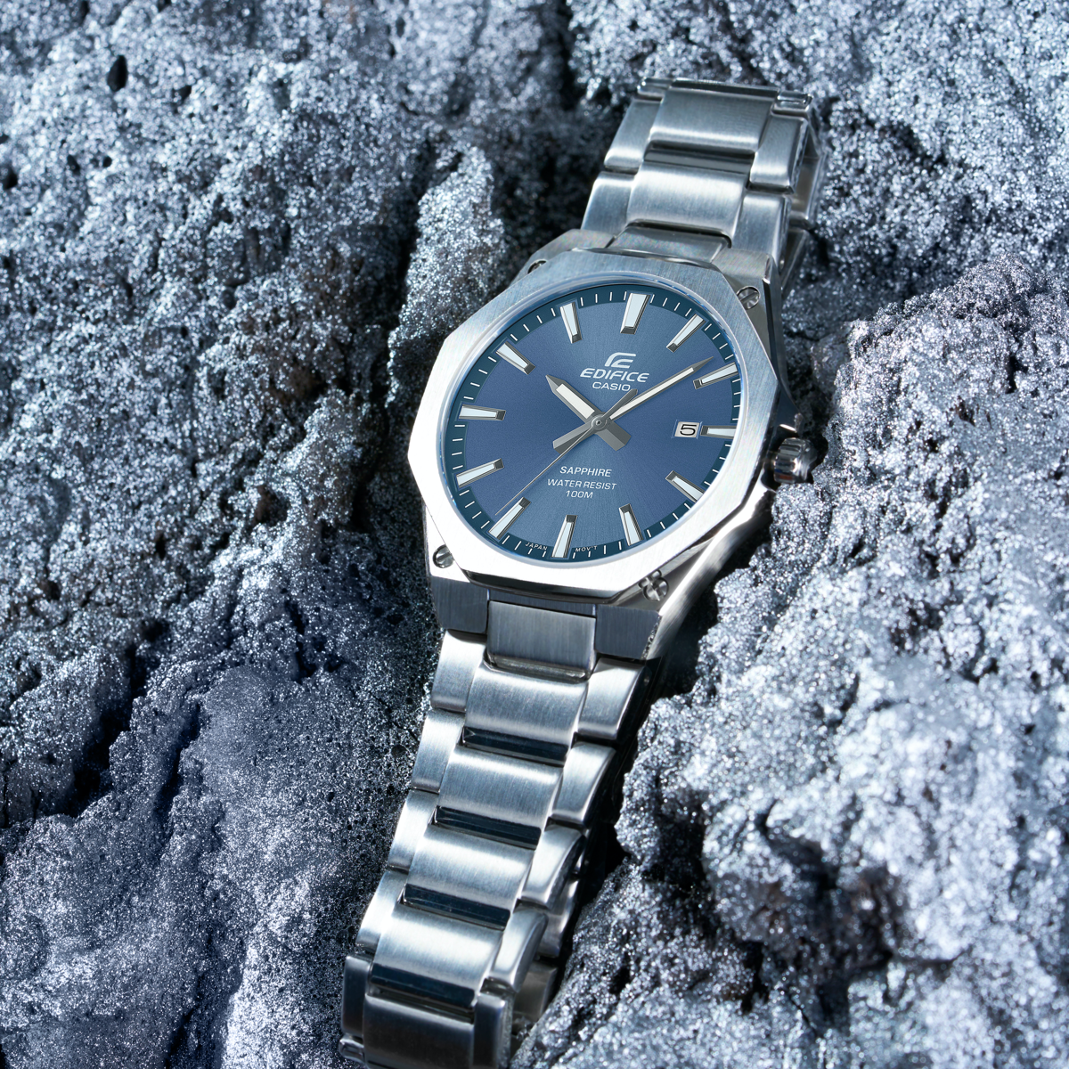 Casio Watch:3-Hand Analog EFR-S108D-2AV