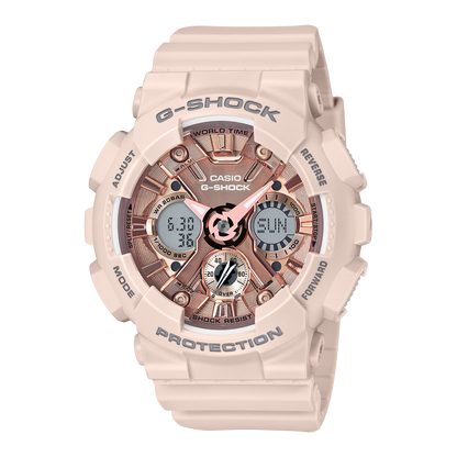 Casio watch:ANALOG-DIGITAL WOMEN GMAS120MF-4A