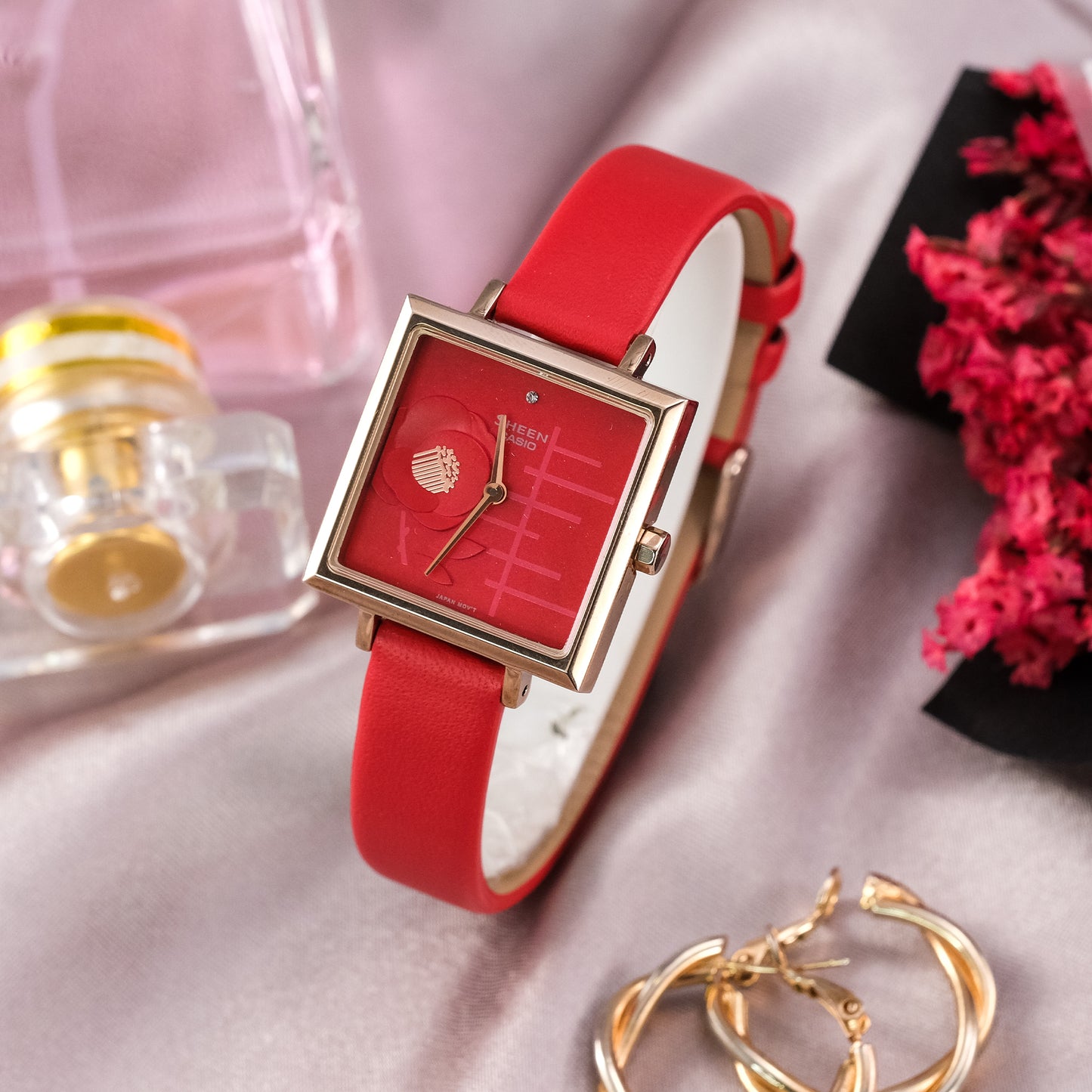 Casio watch:pointer SHE-C141CGL-4AUPFH