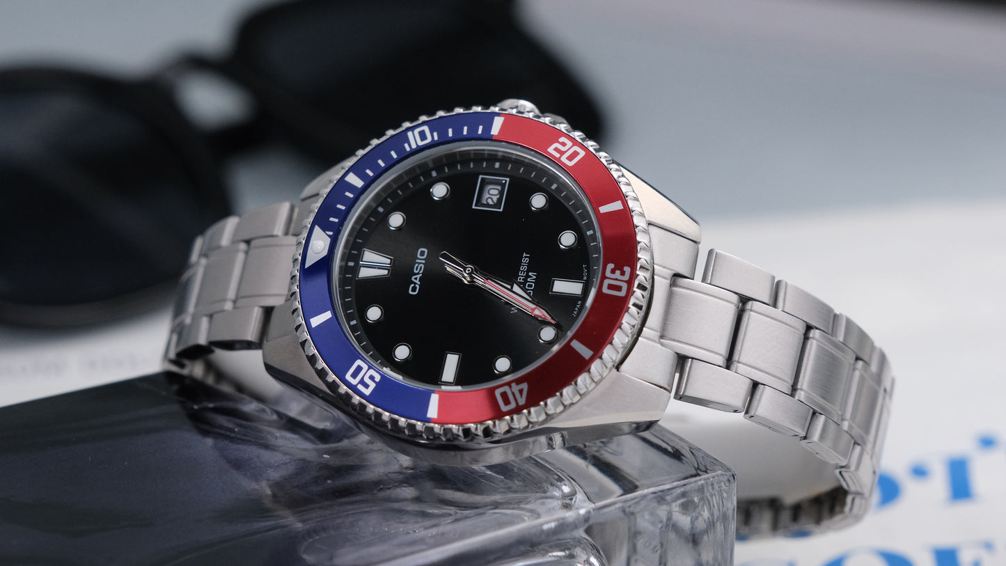 Casio watch:STANDARD MDV-10D-1A3V