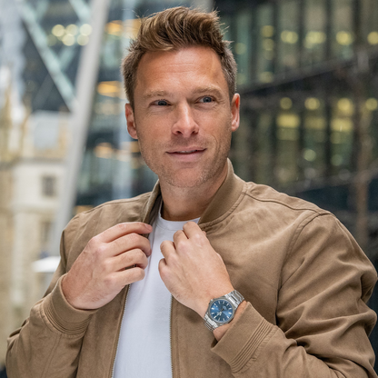 Casio Watch:3-Hand Analog EFR-S108D-2AV