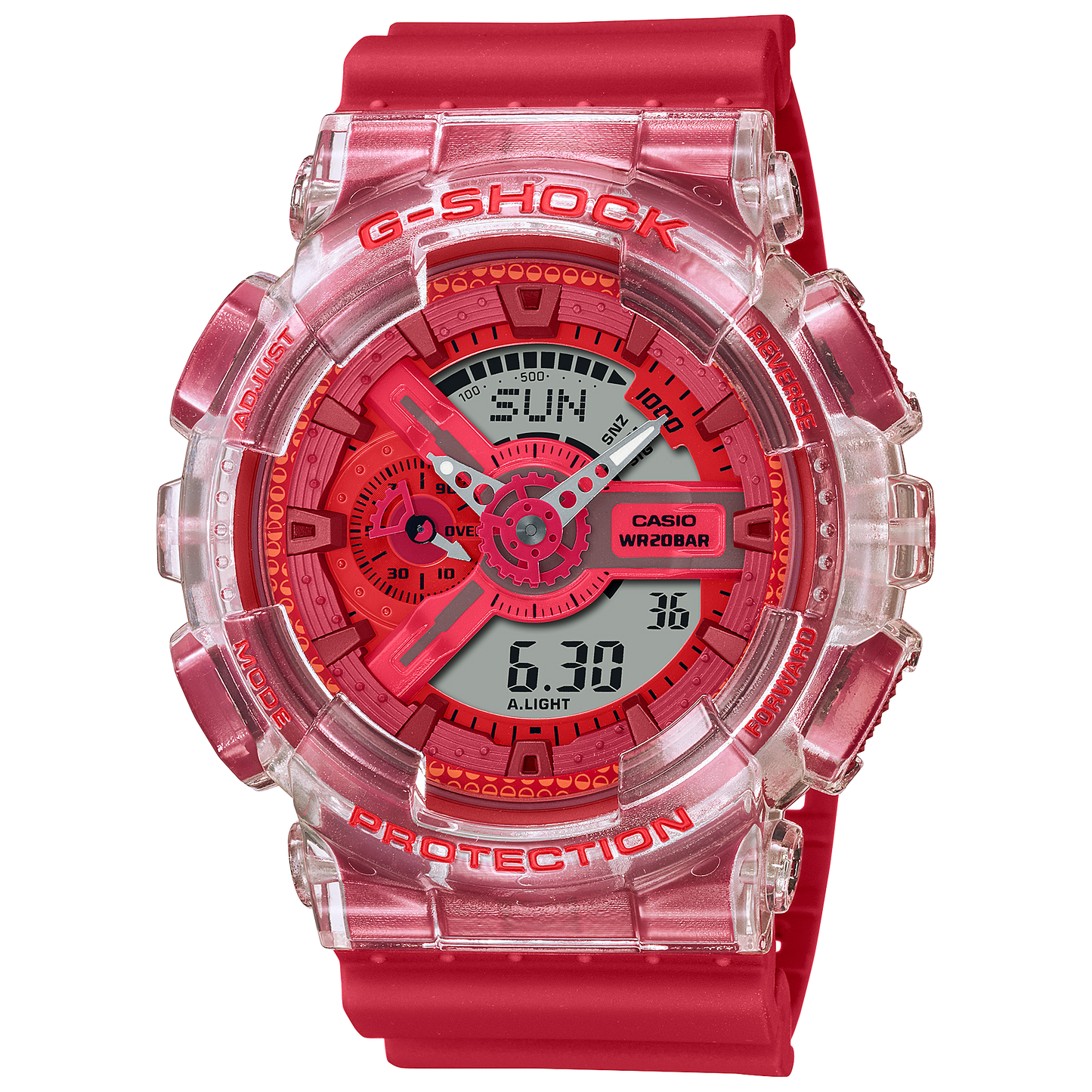 Casio Watch:ANALOG-DIGITAL 110 SERIES GA-110GL-4A