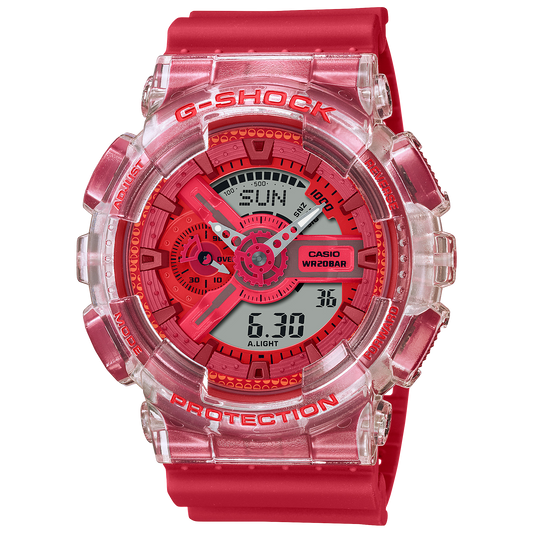 Casio Watch:ANALOG-DIGITAL 110 SERIES GA-110GL-4A