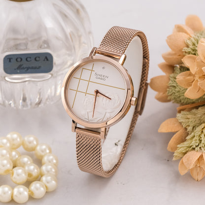 Casio watch:pointer SHE-C140CGM-7AUPFH