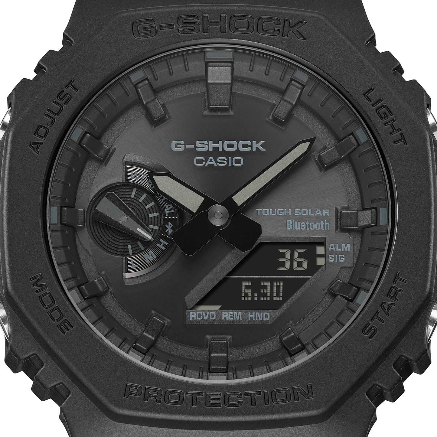 Casio Watch:ANALOG-DIGITAL 2100 Series GA-B2100-1A1