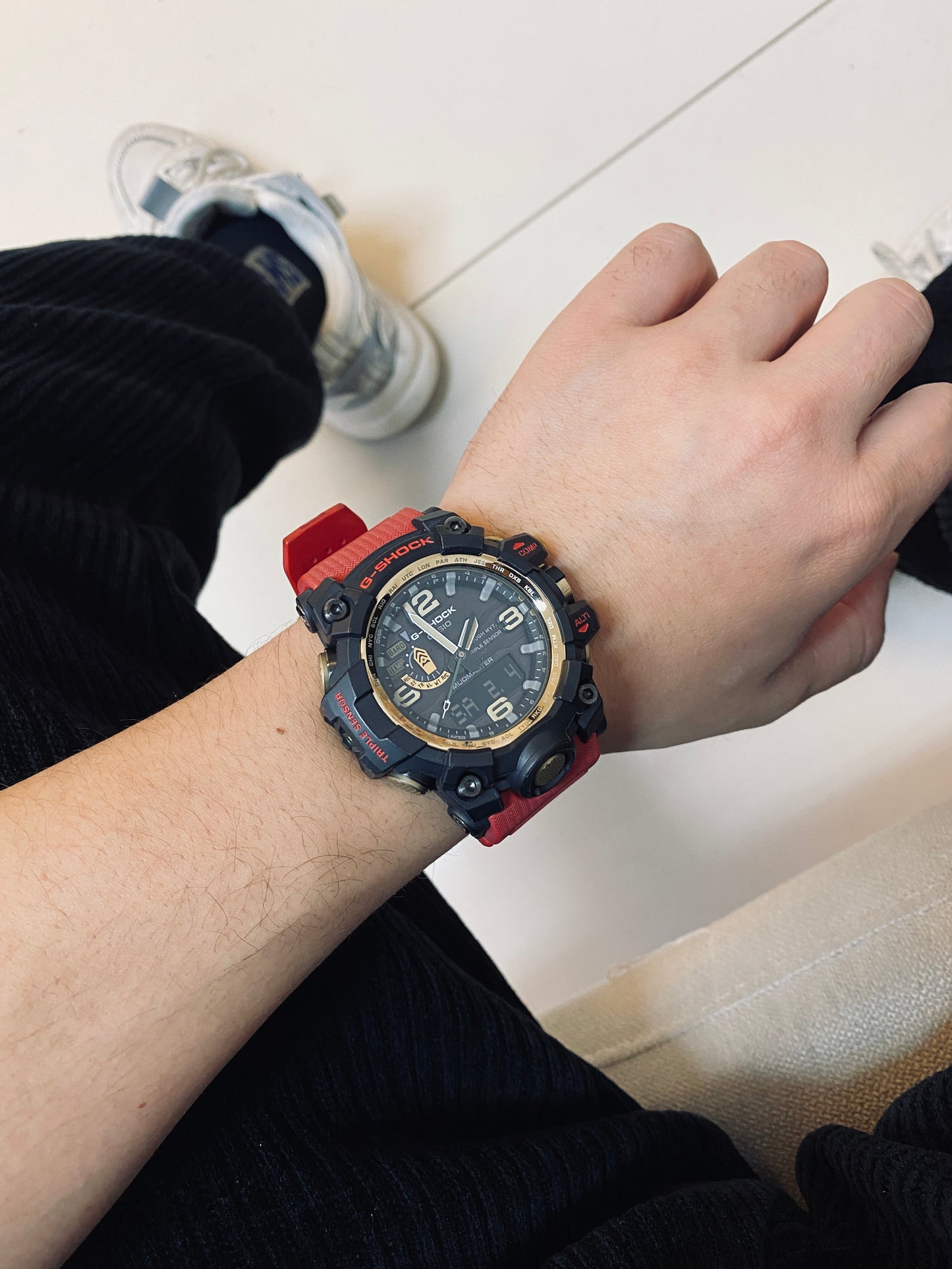 Casio watch:MASTER OF G - LAND MUDMASTER GWG-1000GB-4A
