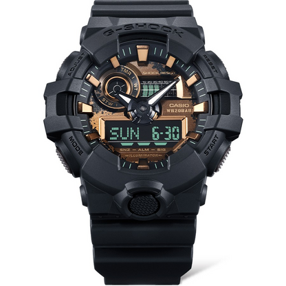 Casio Watch:ANALOG-DIGITAL GA-700 SERIES GA-700RC-1A
