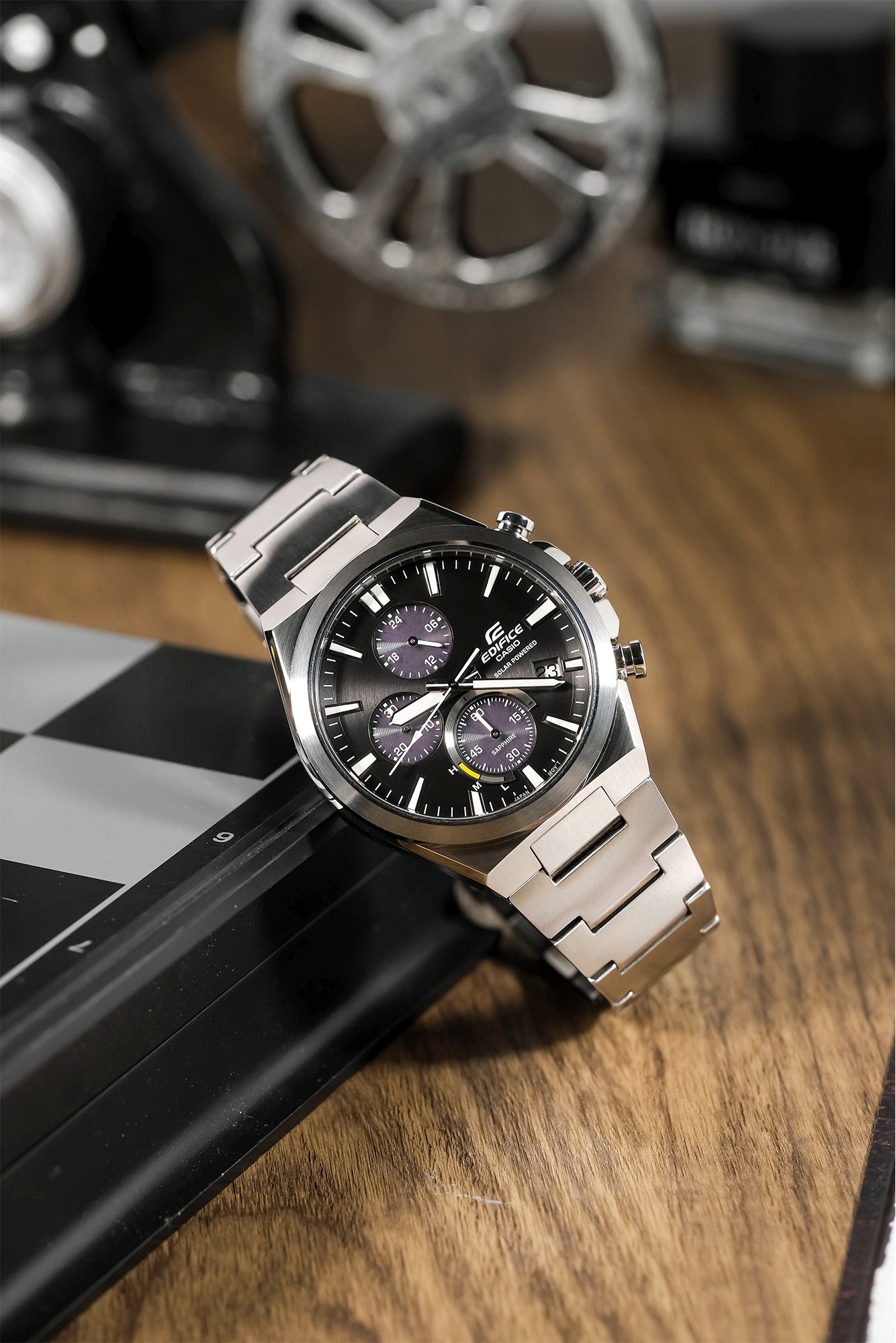 Casio Watch:Solar Powered Chronograph EFS-S630D-1AV