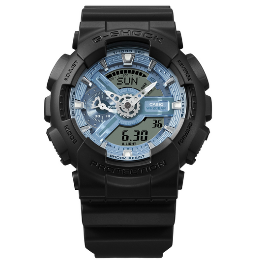 Casio Watch:ANALOG-DIGITAL 110 SERIES GA-110CD-1A2