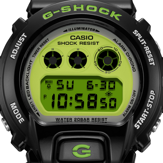 Casio Watch:DIGITAL 6900 SERIES DW-6900RCS-1