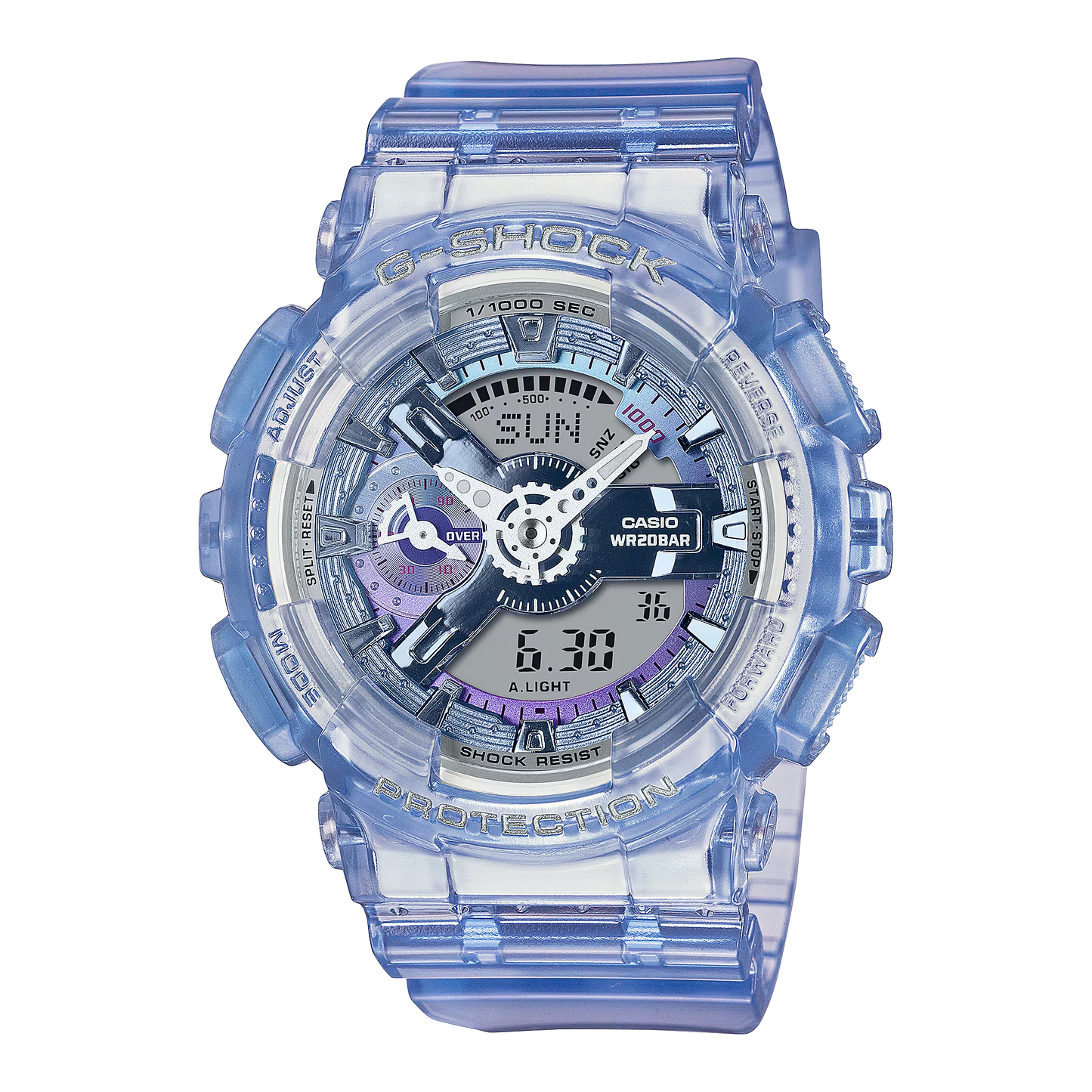 Casio watch:ANALOG-DIGITAL WOMEN GMA-S110VW-6A