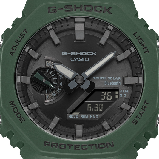 Casio Watch:ANALOG-DIGITAL 2100 Series GA-B2100-3A