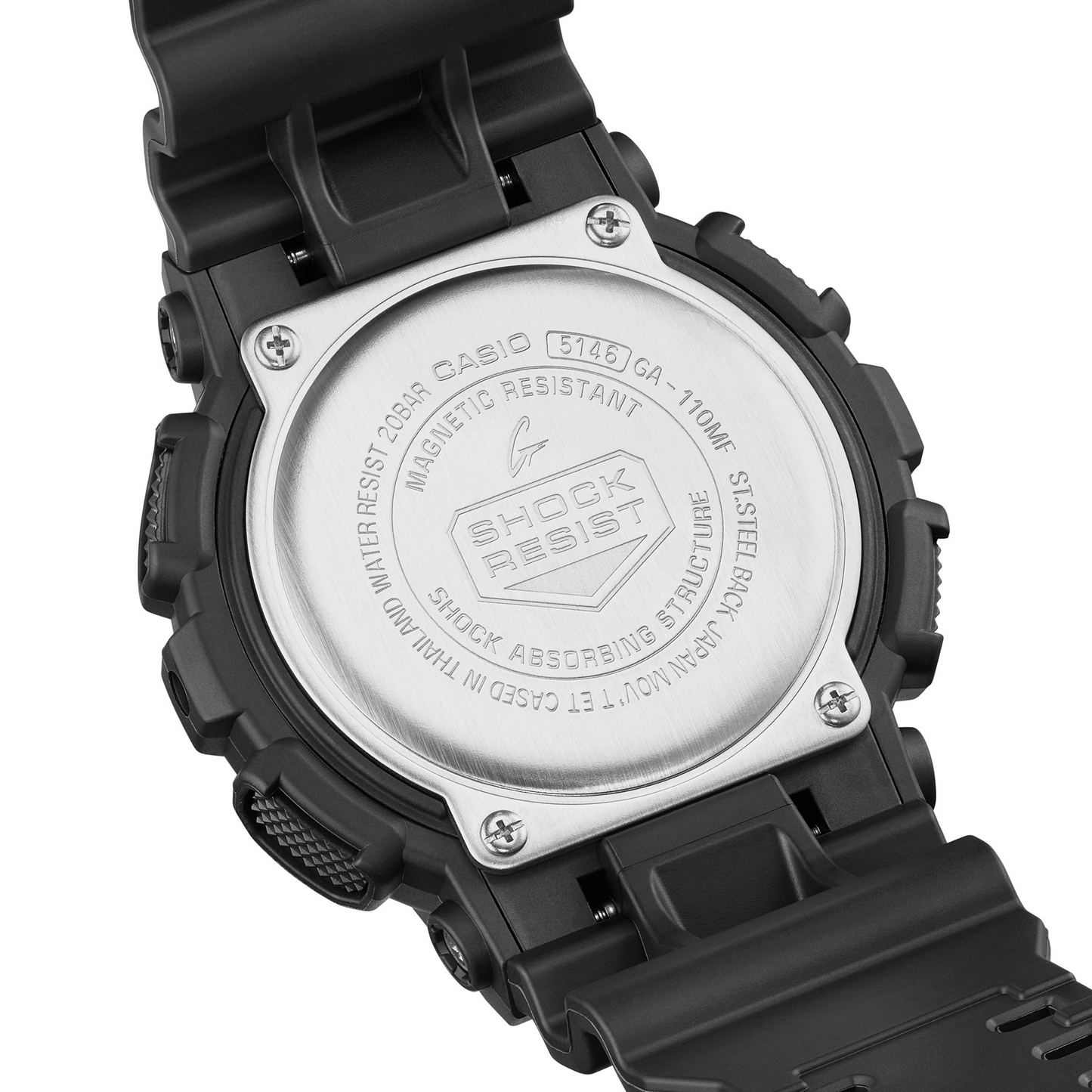 Casio Watch:ANALOG-DIGITAL 110 SERIES GA-110MF-1A