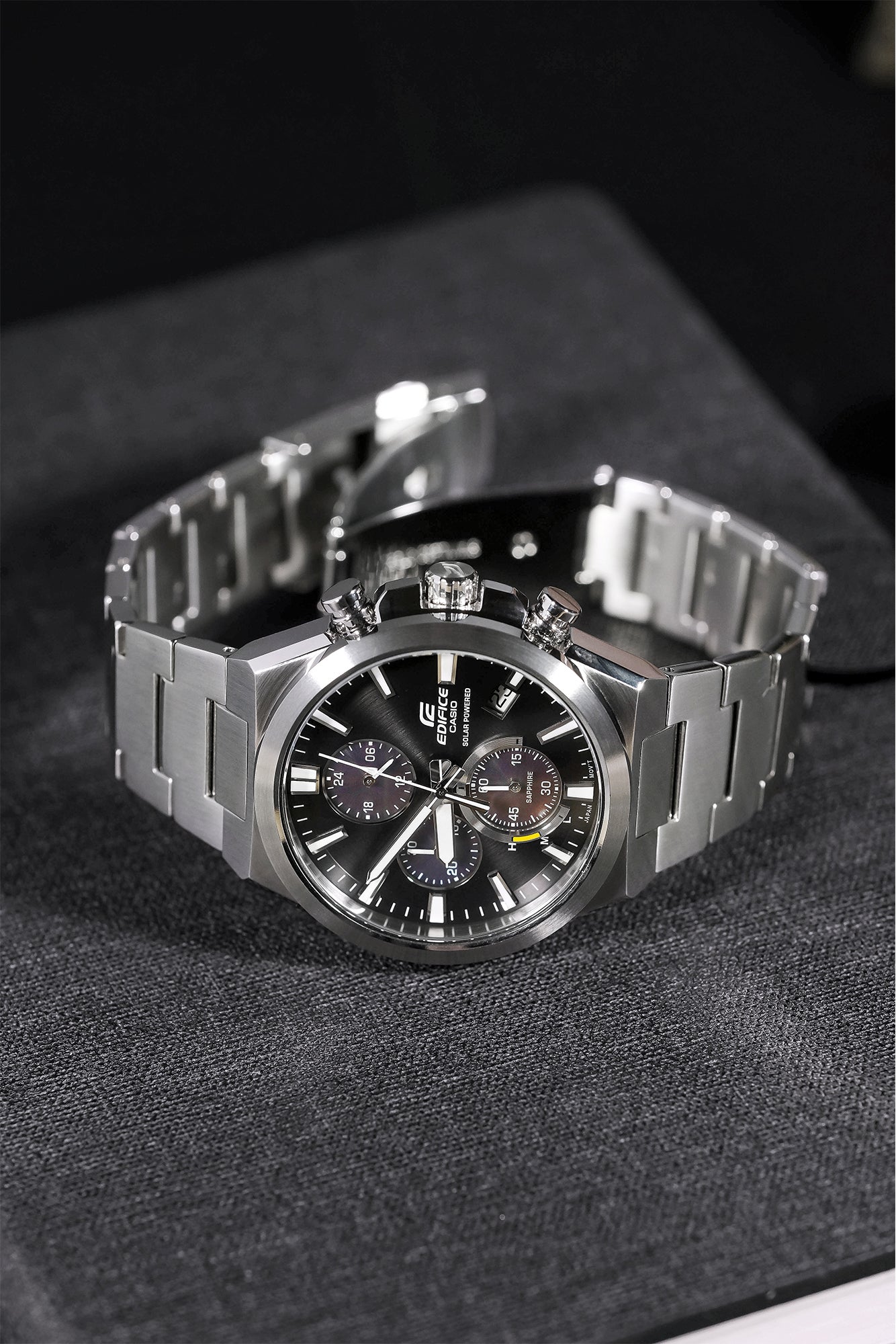 Casio Watch:Solar Powered Chronograph EFS-S630D-1AV