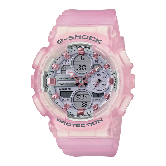 Casio watch:ANALOG-DIGITAL WOMEN GMAS140NP-4A