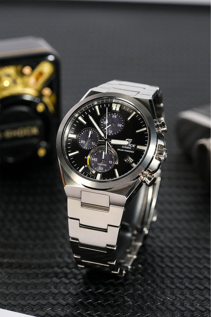 Casio Watch:Solar Powered Chronograph EFS-S630D-1AV
