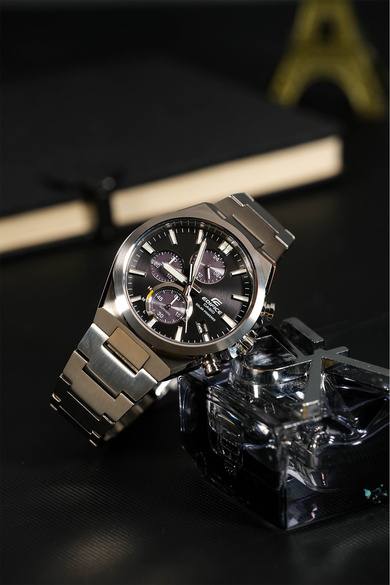 Casio Watch:Solar Powered Chronograph EFS-S630D-1AV