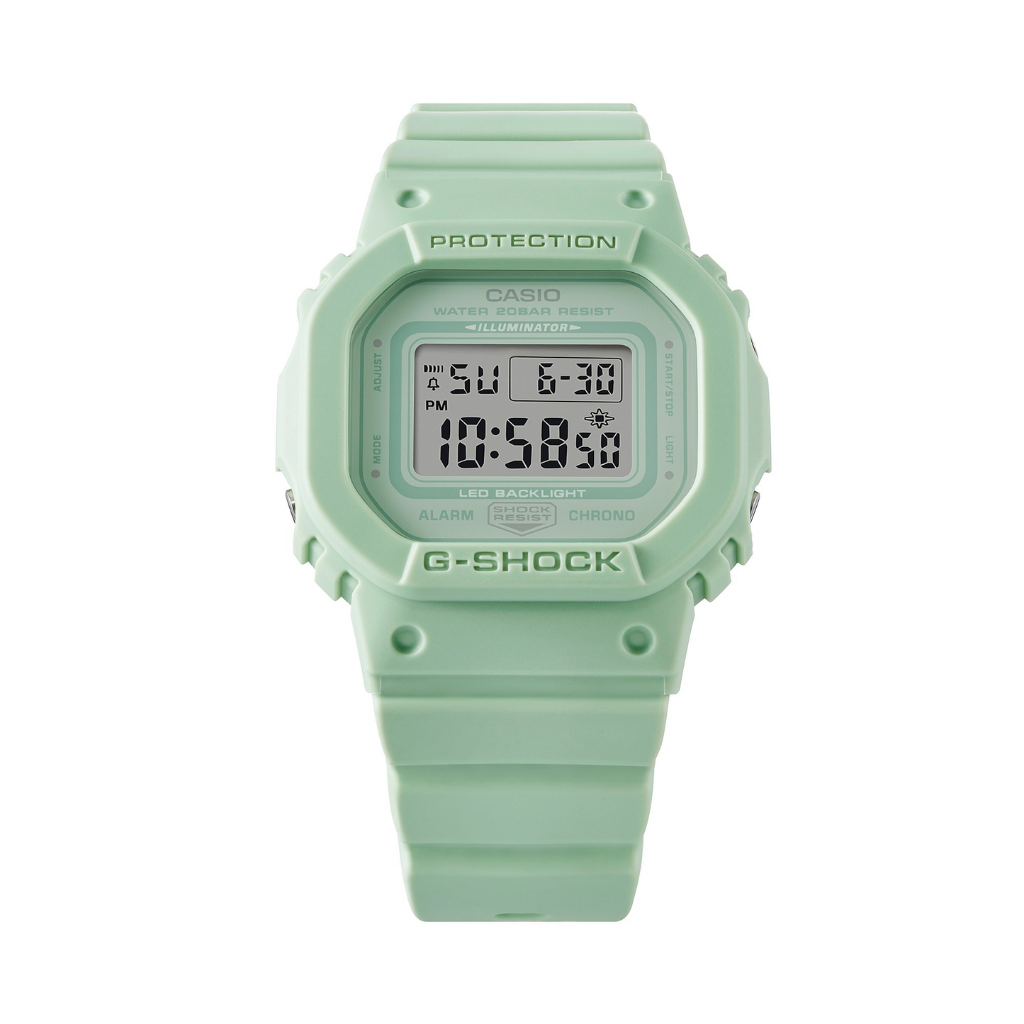 Casio watch:liquid crystal lady GMD-S5600BA-3