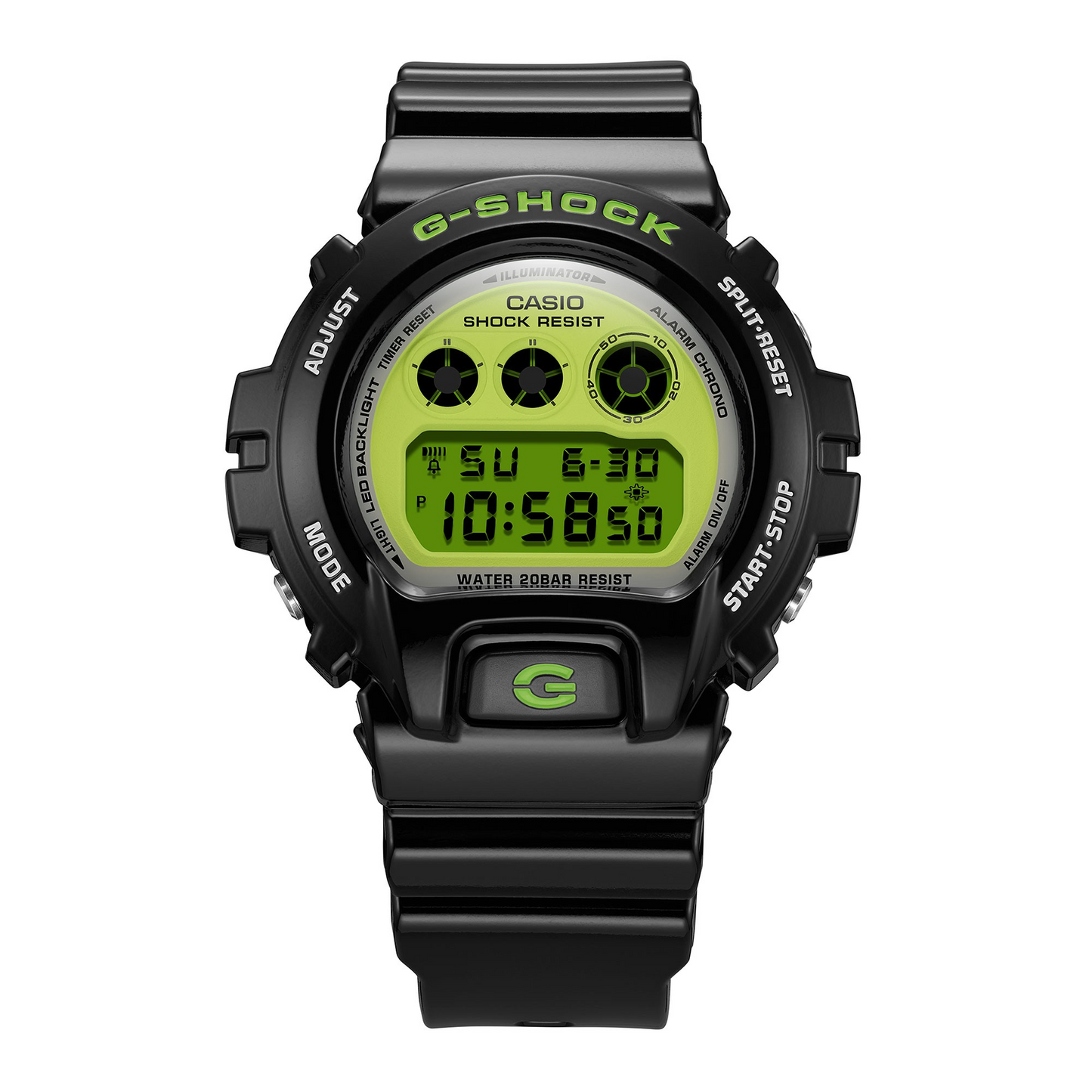 Casio Watch:DIGITAL 6900 SERIES DW-6900RCS-1