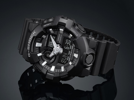 Casio Watch:ANALOG-DIGITAL GA-700 SERIES GA-700-1B