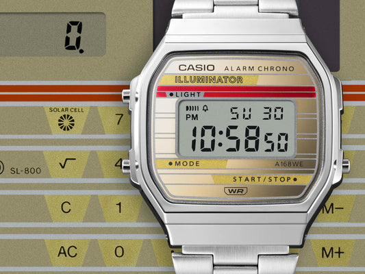 Casio Watch:Heritage Colors Vintage A168WEHA-9A