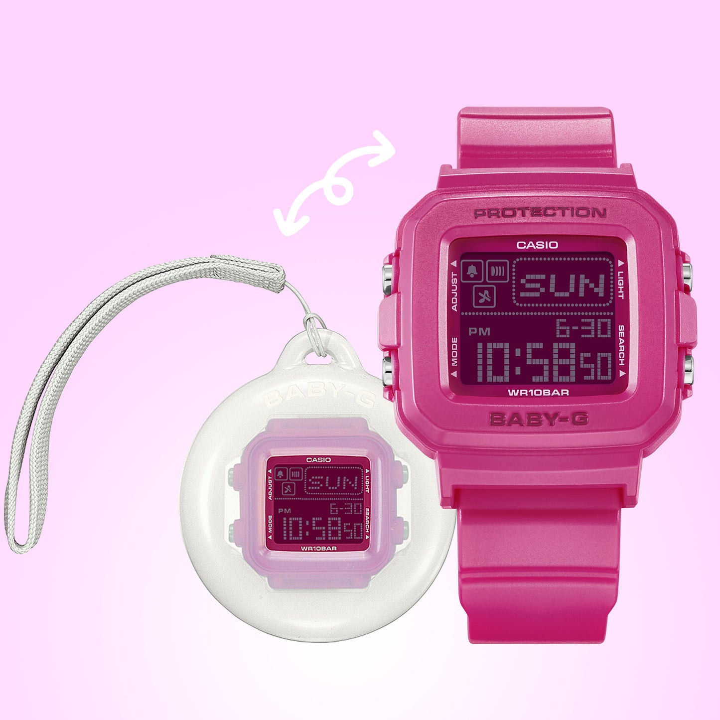 Casio Watch:BABY-G＋PLUS BGD-10 Series BGD-10K-4