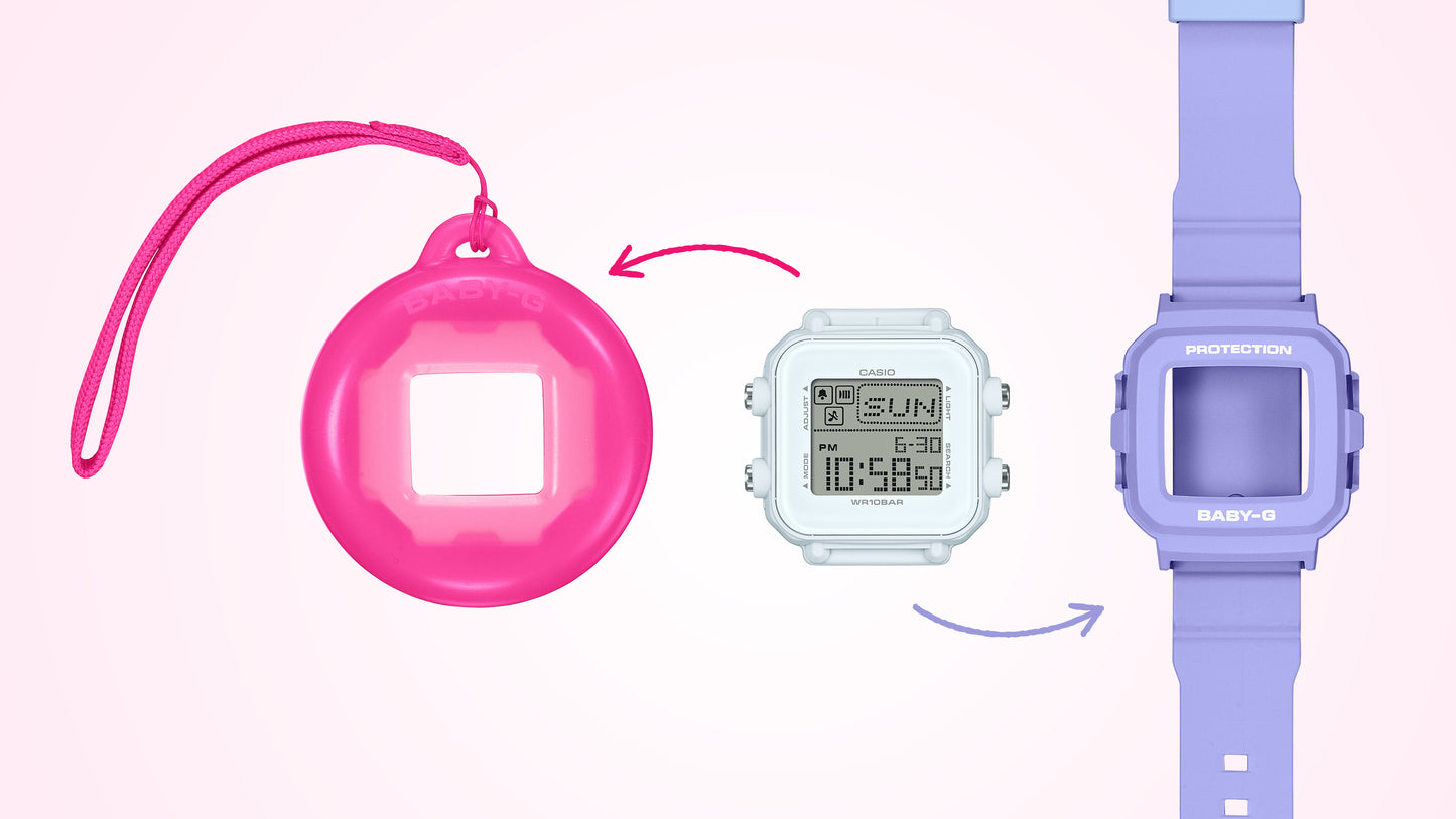 Montre Casio : BABY-G + PLUS série BGD-10 BGD-10K-6