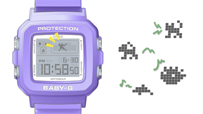 Montre Casio : BABY-G + PLUS série BGD-10 BGD-10K-6