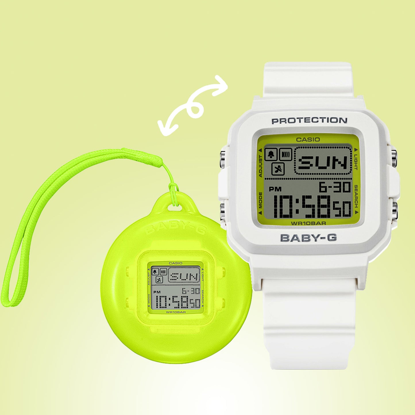 Montre Casio : BABY-G + PLUS série BGD-10 BGD-10K-7