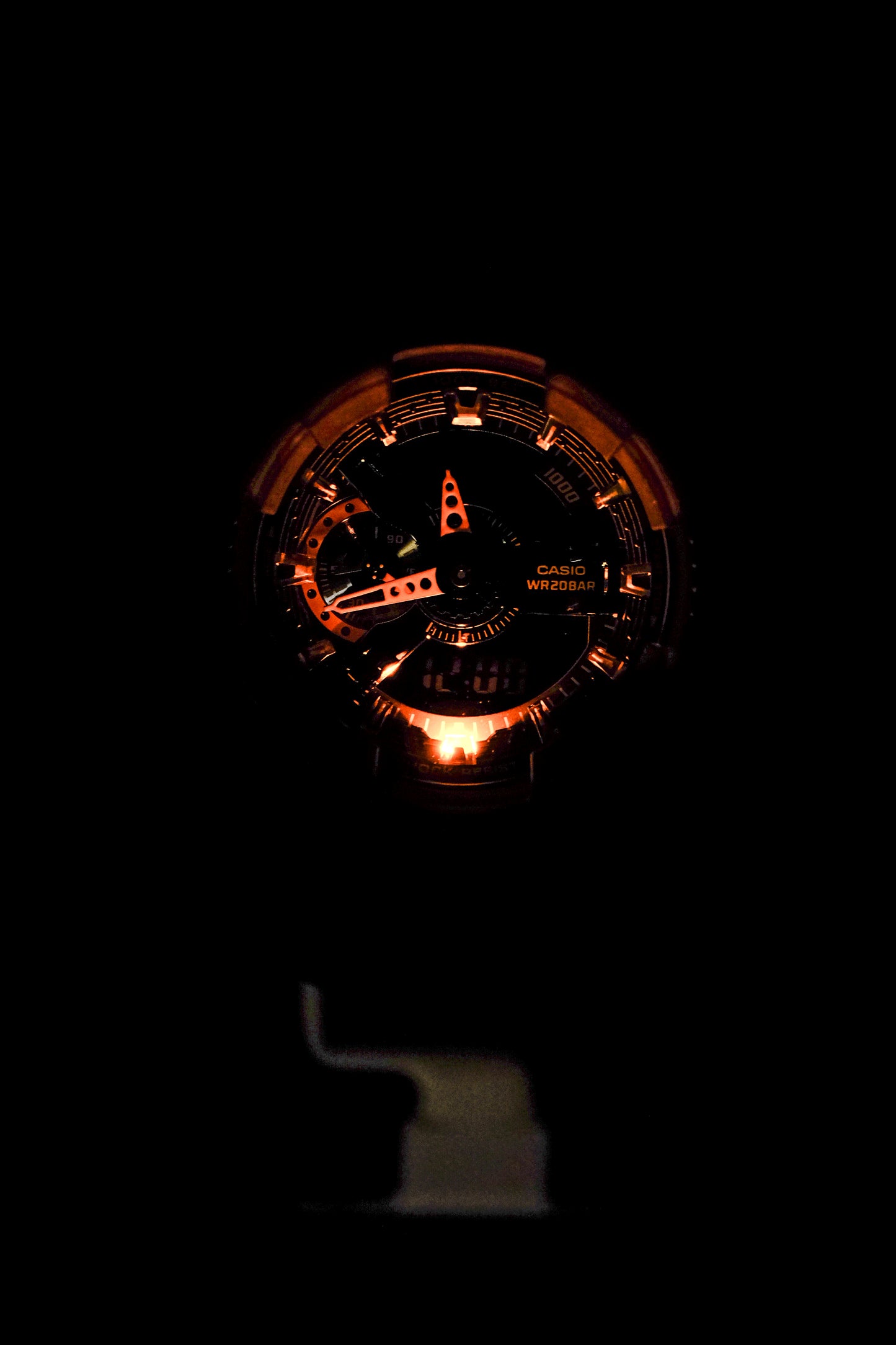 Casio Watch:ANALOG-DIGITAL GA-110 SERIES GA-110LS-1A