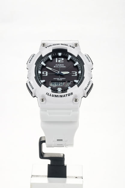 Casio Watch:Analog-Digital Combination solar AQS810WC-7AV