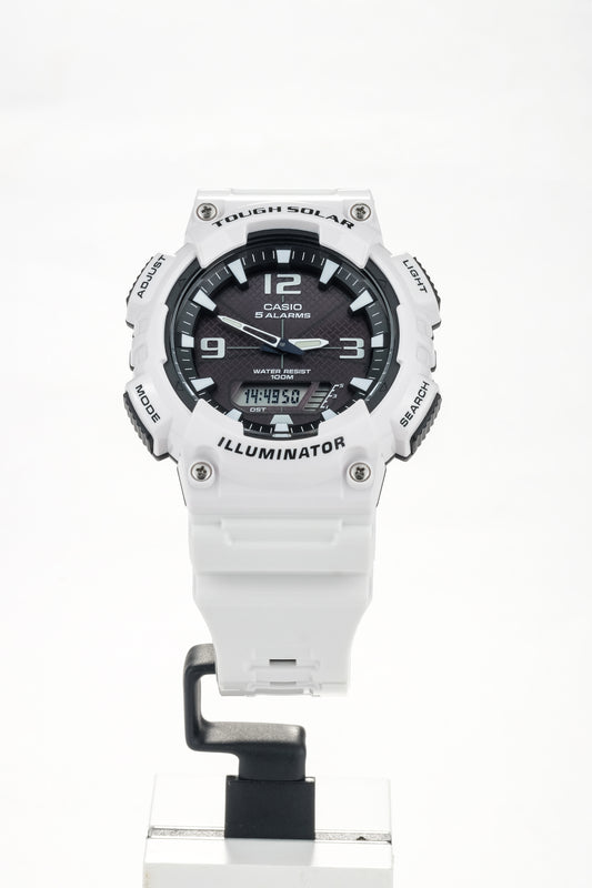 Casio Watch:Analog-Digital Combination solar AQS810WC-7AV