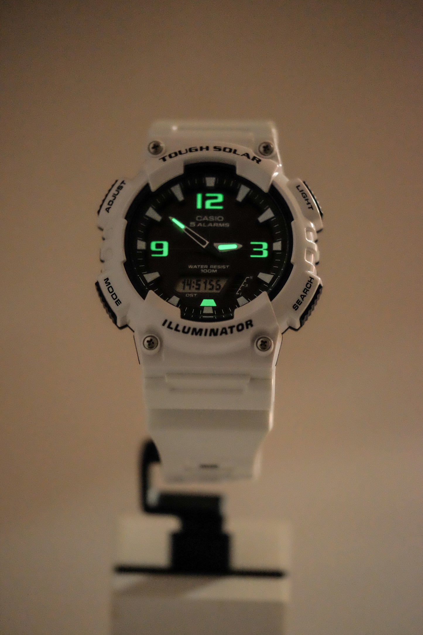 Casio Watch:Analog-Digital Combination solar AQS810WC-7AV