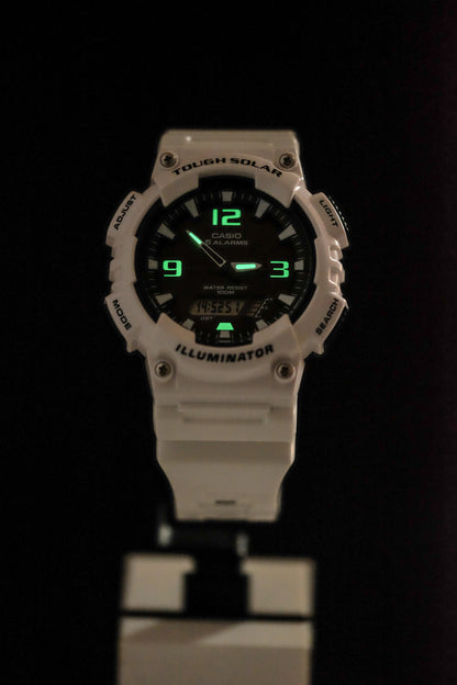 Casio Watch:Analog-Digital Combination solar AQS810WC-7AV